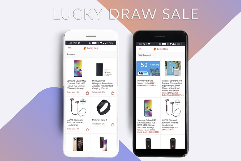 Lottery Ecommerce App